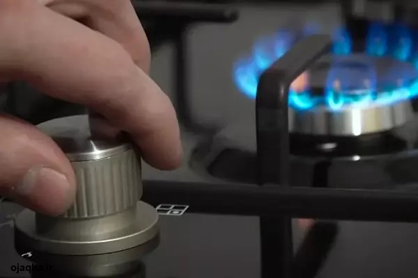 نحوه تنظیم کردن شعله اجاق گاز